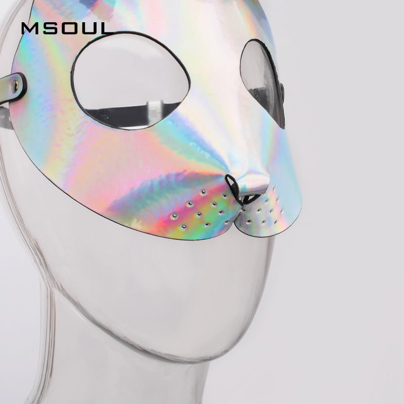 禁欲系兔子皮制面具 面具 MSOUL   